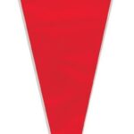20 Cone-Shaped Cellophane Bags with Santa Claus Design