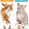 2025 Extra Slim Calendar Featuring Dogs, Cats, Kittens, and Puppies