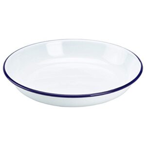 20CM FALCON ENAMEL PLATE FOR RICE AND PASTA