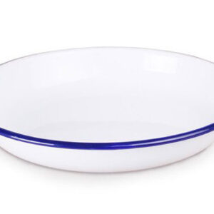 22CM FALCON ENAMEL PLATE FOR RICE OR PASTA