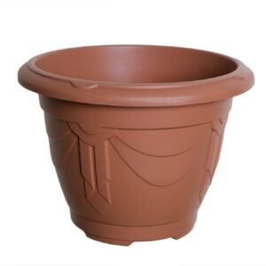 24 CM Terracotta Venetian Round Planter