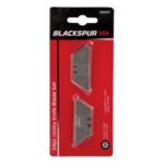 24-Pack High Carbon Steel Utility Knife Blades by Blackspur