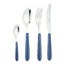 24-Piece Polka Dot Cutlery Set by Greenworks