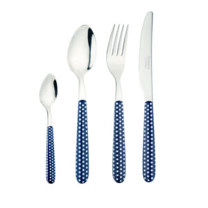 24-Piece Polka Dot Cutlery Set by Greenworks