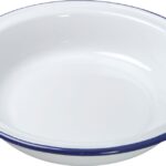 24CM Round Enamel Pie Dish by FALCON