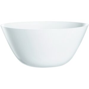 24CM White Zelie Salad Bowl by Arcopal