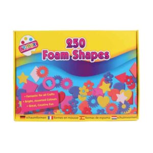 250 Assorted Foam Cutouts