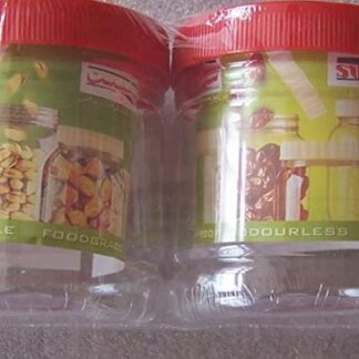 250ml Round Sunpet Plastic Food Storage Jars, Pack of 4