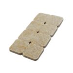 25mm (1 inch) Square Felt Furniture Floor Protector Pads - Pack of 16