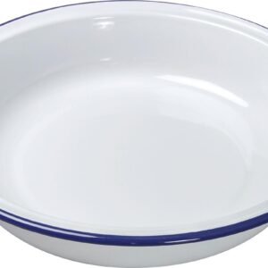 26cm Round Enamel Pie Dish by Falcon