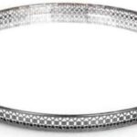28CM Decorative Mirror Candle Plate