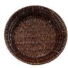 28CM ROUND WOVEN WICKER BREAD BASKET