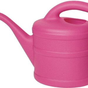 2L Pink Plastic Watering Can by GELI