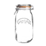 3 Litre Round Transparent Clip Top Kilner Jar