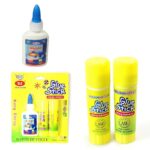 **3 Pack Glue Stick x 2**: This likely means you are purchasing two sets of a package that contains three glue sticks each. In total, this would give you six glue sticks