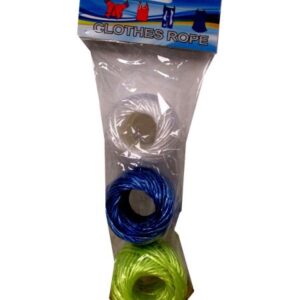 3-Pack Multi-Colored Clothes Rope