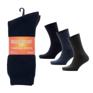 3 Pairs of Men's Thermal Socks (4-Pack)