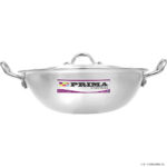 30CM PRIMA ALUMINUM WOK WITH LID