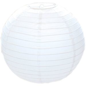 30CM White Paper Lantern Lampshade