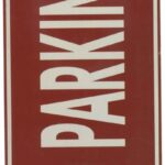 30CM X 15CM Metal 'No Parking' Sign