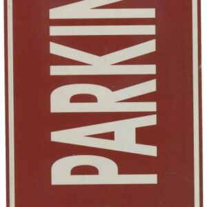 30CM X 15CM Metal 'No Parking' Sign