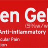 35g Mentholatum 5% Ibuprofen Gel