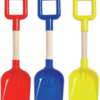 36cm Sand Spade with Wooden Handle - Available in Various Colors