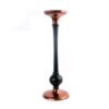 37CM Black Copper Candle Holder for Pillars