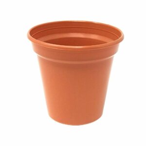 38CM Terracotta Plastic Garden Plant Pot by WHITEFURZE