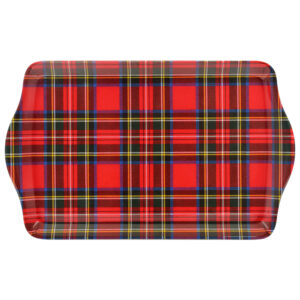 39CM TRAY IN ROYAL STEWART TARTAN DESIGN