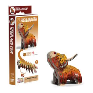 3D Craft Kit for Highland Cow by EUGY