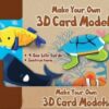 3D Ocean Life Card Models