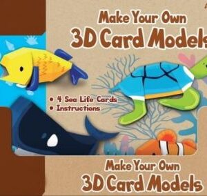 3D Ocean Life Card Models