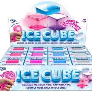 4 Assorted Squish & Squeeze Ice Cubes CDU