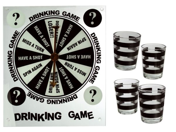 4-Glass Drinking Game: Take a Shot