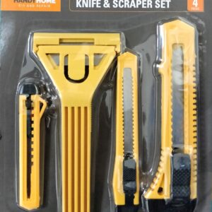 4-Piece Handy Home Knife and Scraper Set