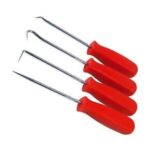 4-Piece Hook and Pick Set for Seal and O-Ring Removal Tool
