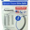 4 Your Home Replacement Vacuum Cleaner Drive Belts 1112737000 & 191273700 - Pack of 2