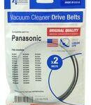 4 Your Home Replacement Vacuum Cleaner Drive Belts 1112737000 & 191273700 - Pack of 2