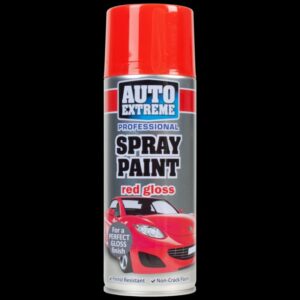 400ML Gloss Red Spray Paint by Auto Extreme