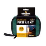 45-Piece Milestone Emergency Travel First Aid Kit with Carry Bag