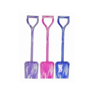 48cm Plastic Sand Spade with Marble Design - Available in Various Colors