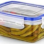 4L Clear Rectangular Lock & Fresh Plastic Food Storage Container