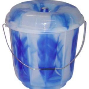 5 L Double Color Plastic Bucket with Lid