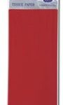 5-Sheet Red Tissue Paper Hanging Pack