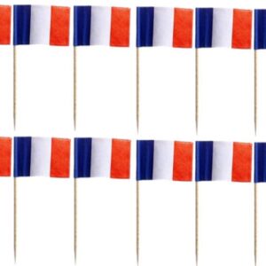 500 French Party Picks, 8cm