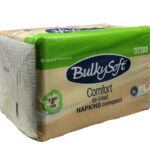 500-Pack of Bulky Soft 1-Ply White Napkins, 30cm x 30cm