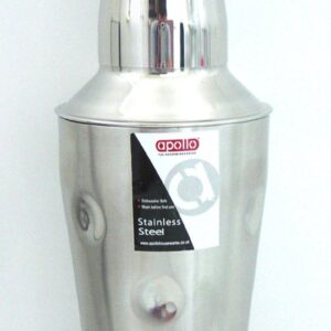 500ml Stainless Steel Cocktail Shaker with Dimple Design