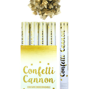 50CM GOLD CONFETTI PARTY CANNON SHOOTERS