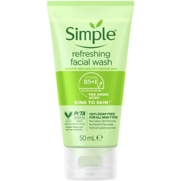 50ml Refreshing Gel Face Wash by Simple